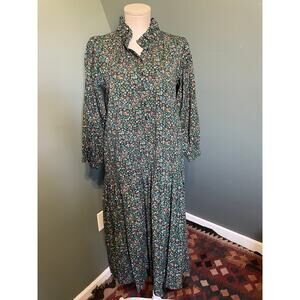The GREAT Long Sleeve Praire Cottagcore Peasant Dress. Sz 2.